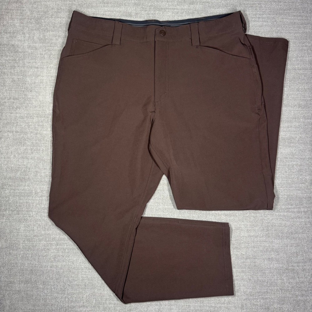 5.11 Tactical Mens Brown Defender Flex 36x30 Slim Work Outdoor Stretch Pants